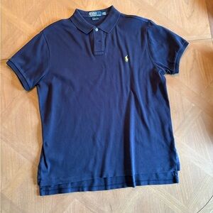 Ralph Lauren Dark Blue Polo Shirt Custom Fit